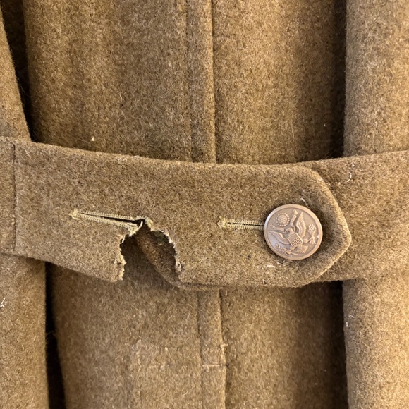 WWII wool trench coat - Picture 14 of 16